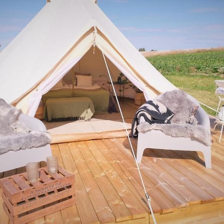 Appartamento Glamping Och Gardslagenhet Mellan Himmel Och Hav Skivarp Esterno foto